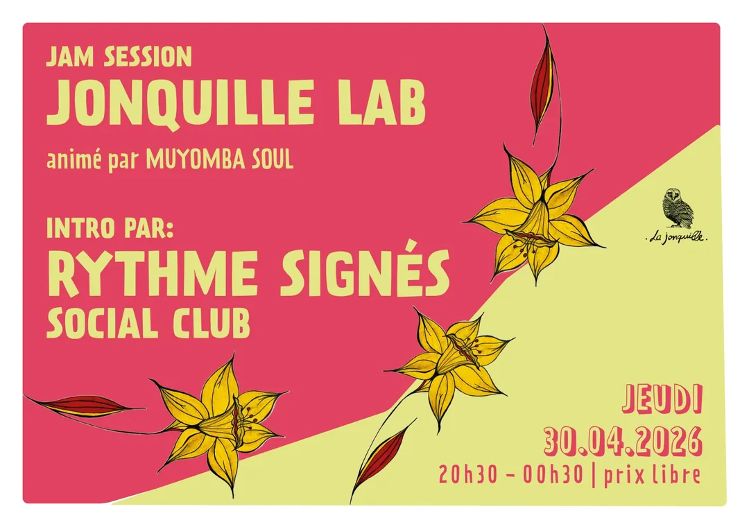 JONQUILLE LAB - JAM SESSION | Intro par Rythmes Signés Social Club