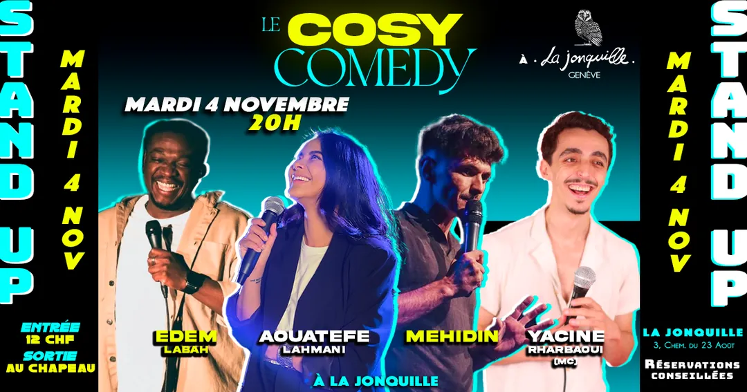 COSY COMEDY CLUB - STAND UP @ LA JONQUILLE