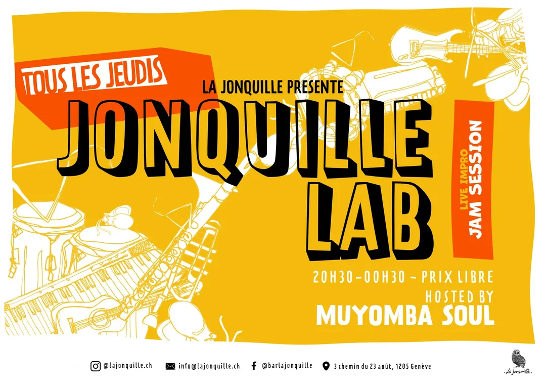 JONQUILLE LAB - JAM SESSION Intro par JUST