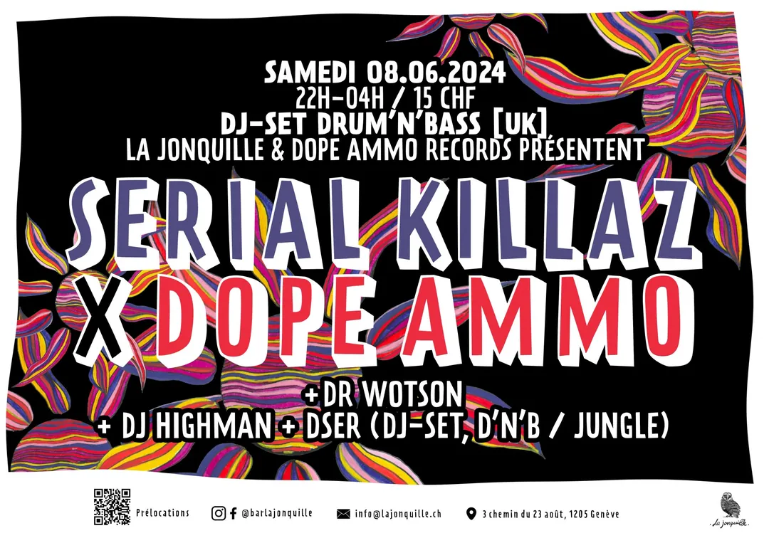 LA JONQUILLE & DOPE AMMO RECORDS PRESENTENT : UNITED SOUNDS OF DRUM & BASS