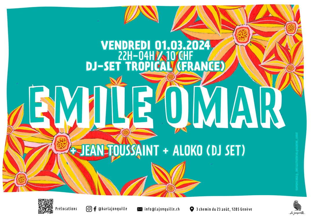 EMILE OMAR, JEAN TOUSSAINT, ALOKO