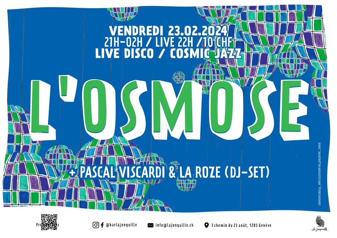 L'OSMOSE, PASCAL VISCARDI & LA ROZE