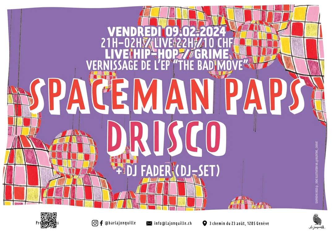 VERNISSAGE DE L'EP "THE BAD MOVE