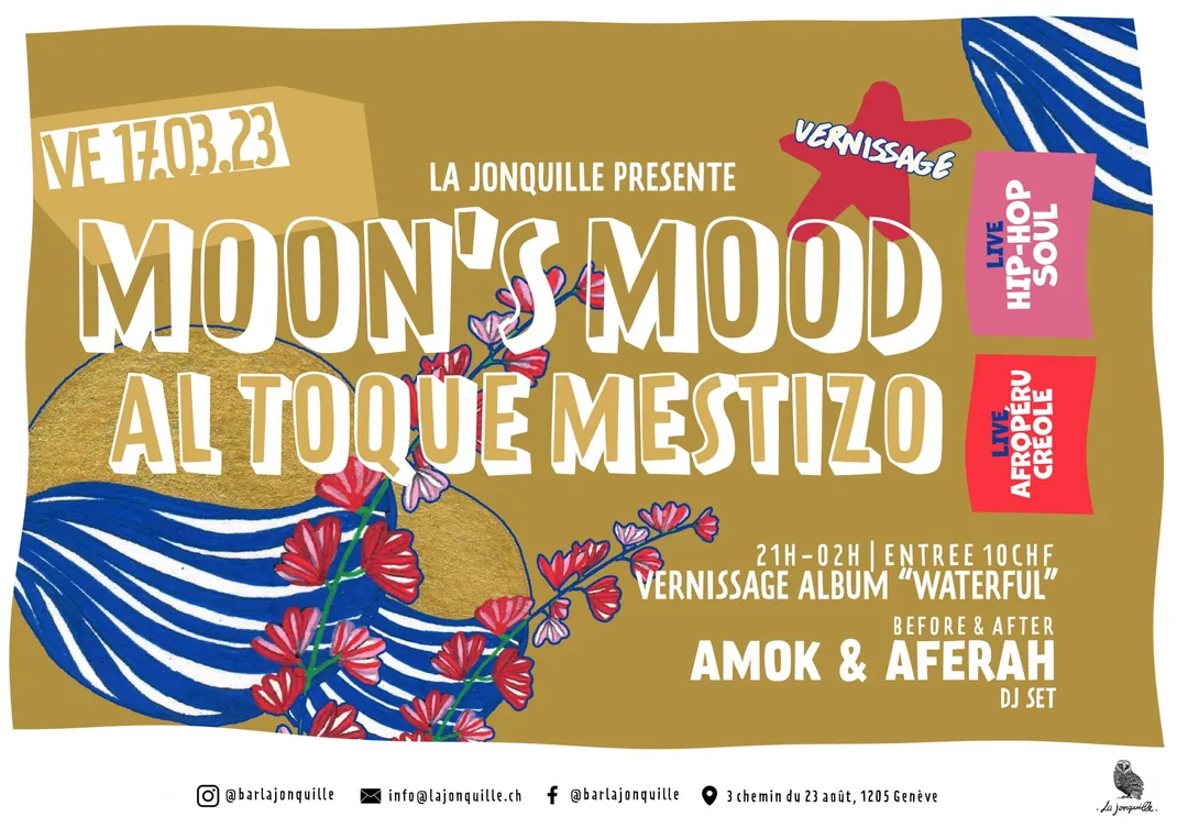 MOON'S MOOD, AL TOQUE MESTIZO, AMOK & AFERAH