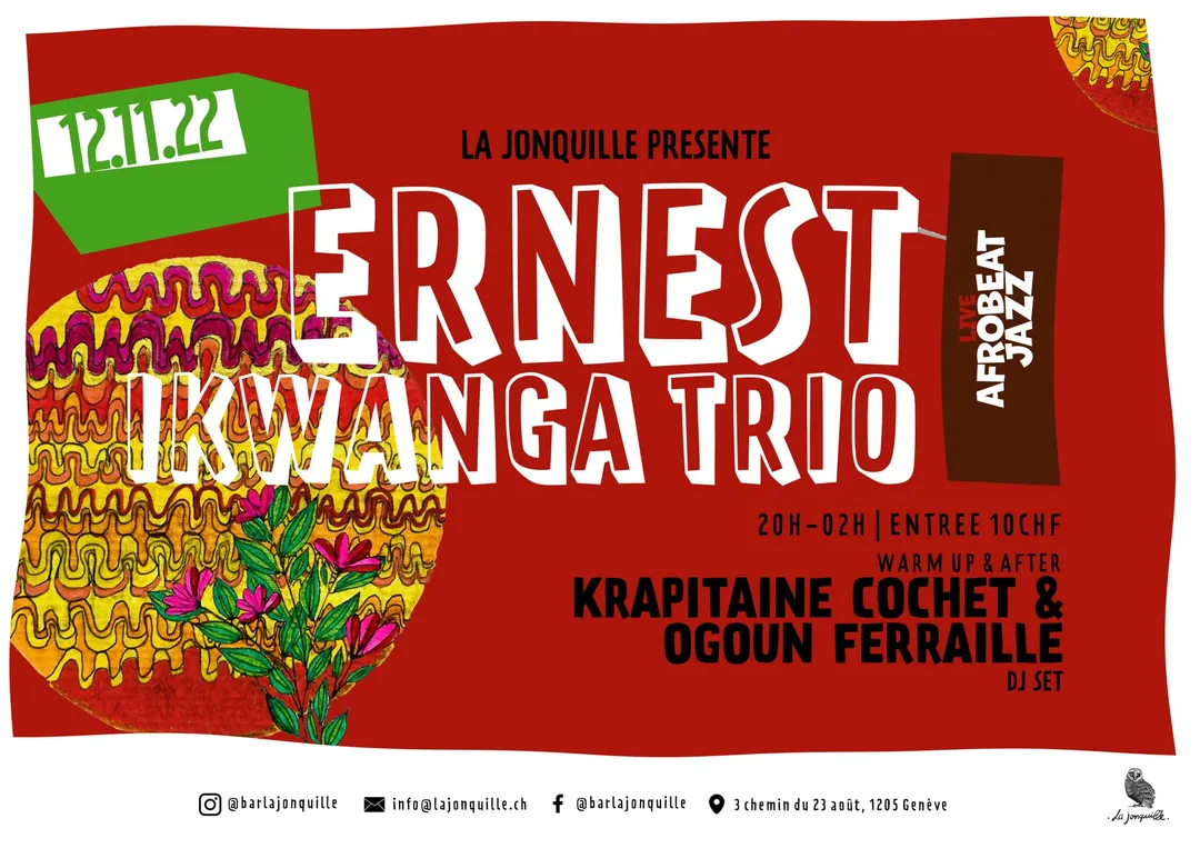 ERNEST IKWANGA TRIO, OGOUN FERRAILLE & KRAPITAINE COCHET
